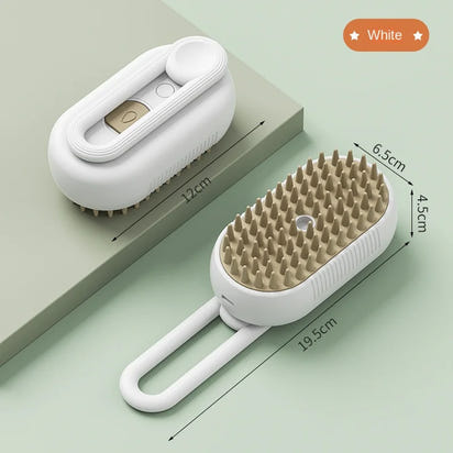 Pet Pamper Steamy Grooming Brush