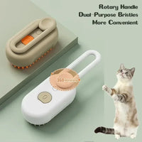 Pet Pamper Steamy Grooming Brush